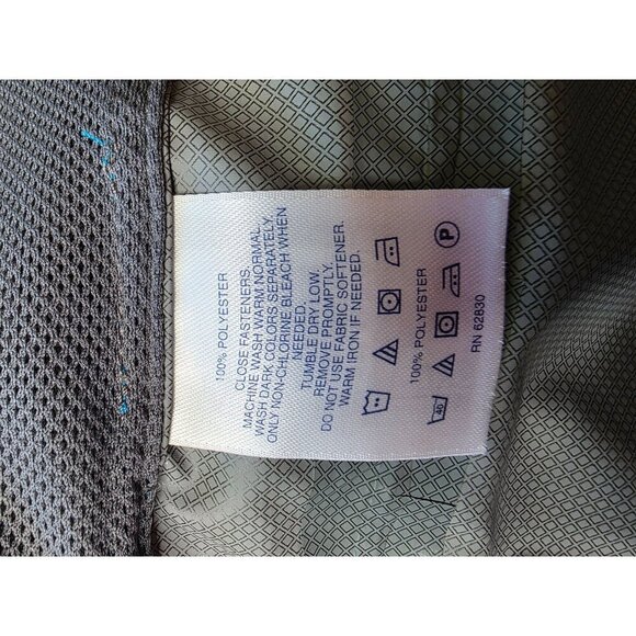 Lands End Women's Blue Zip Button Long Sleeve Stretch Waterproof Jacket Size xs - Picture 16 of 16